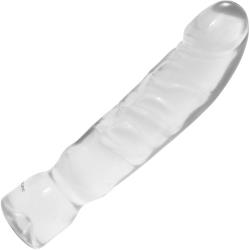 Crystal Jellies Big Boy Dong, 12 Inch, Clear