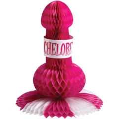 Hott Products Bachelorette Party Giant Penis Centerpiece Display, Pink