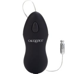 CalExotics Whisper Quiet Micro Heated Bullet Vibe, 1.25 Inch, Fetish Silver