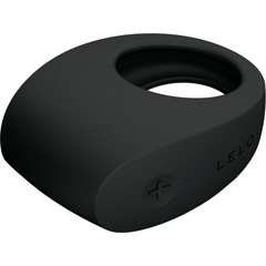 LELO Tor 2 Waterproof Rechargeable Vibrating Silicone Cockring, Black