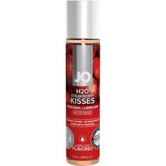 JO H2O Flavored Intimate Lubricant, 1 fl.oz (30 mL), Strawberry Kiss