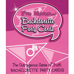 I Have Never Bachelorette Party Cards Adult Game
