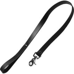 KinkLab Leather Leash, 30 Inch, Black