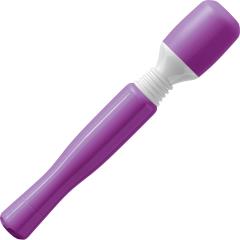 Mini Wanachi Silicone Vibrating Massager, 8.25 Inch, Purple