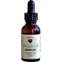 Earthly Body Miracle Oil Healing Formula Natural Oil, 1 fl.oz (30 mL)