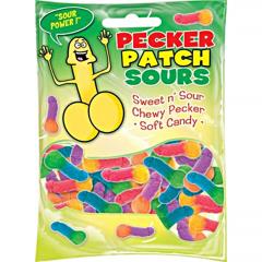 Pecker Patch Sours Gummies, Assorted Flavor