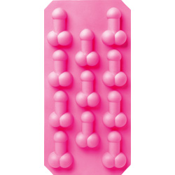 Pipedream Bachelorette Party Favors Silicone Ice Tray, Pink