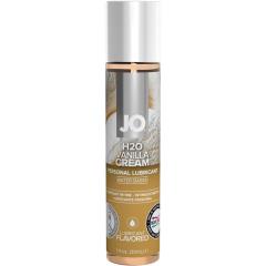 JO H2O Flavored Intimate Lubricant, 1 fl.oz (30 mL), Vanilla Cream