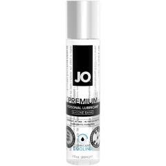 JO Premium Cooling Personal Silicone Based Lubricant, 1 fl.oz (30 mL)