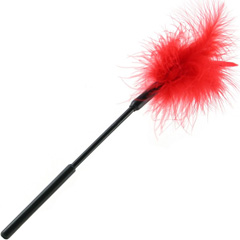 Sportsheets Sex and Mischief S&M Feather Ticklers, 7 Inch, Red