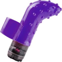 Neon Finger Fun G-Spot Vibe, 3 Inch, Purple