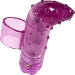 Waterproof Finger Fun Silicone Mini Vibe, 2 Inch, Purple