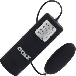 COLT by CalExotics Waterproof Vibrating Power Bullet, 2.5 Inch, Black