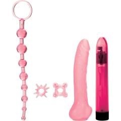 CaleXOtics 5 Piece Starter Lovers Kit, Hot Pink