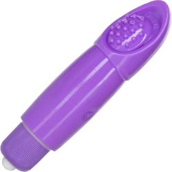 CalExotics Zingers Scoop Waterproof Mini Vibe, 4 Inch, Purple