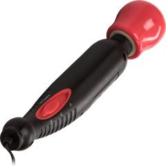 CalExotics Miracle Massager Vibrating Wand with Smooth Red Head, 10.5 Inch