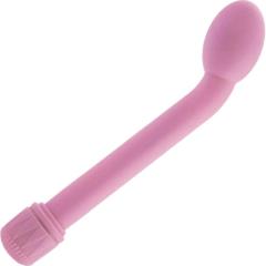CalExotics First Time G Spot Tulip Intimate Vibrator for Women, 8 Inch, Pink