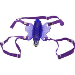 CalExotics Wireless Venus Butterfly Wearable Stimulator for Women, Purple