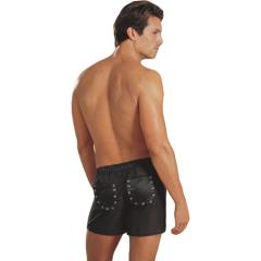 Cheek Thrill Boxer with Removable Back Pockets Black L_XL
