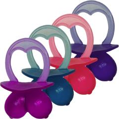 OptiSex Jelly Booby Pacifier, Assorted Colors