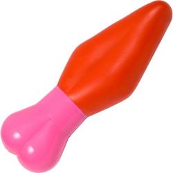 Twisted Hearts Lust Waterproof Personal Vibrator, 5.5 Inch, Red/Pink