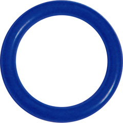 OptiSex Super Silicone Cockring, Medium, Blue