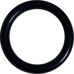 OptiSex Super Silicone Cockring, 1.5 Inch, Black