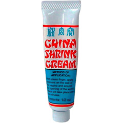 Nasstoys China Shrink Cream, 0.5 fl.oz (14.8 mL) Tube