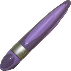 Illusion Waterproof Vibrating Intimate Massager, 7.25 Inch, Lavender