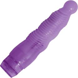 Imagine Real Things Petite Ripple Intimate Vibrator, 5.25 Inch, Sexy Purple