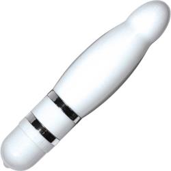 Wisper Collection Harmony Intimate Massager, 6 Inch, Bridal White