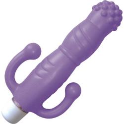 Velvet Kiss iTease Waterproof Personal Vibrator, 5.5 Inch, Lavender