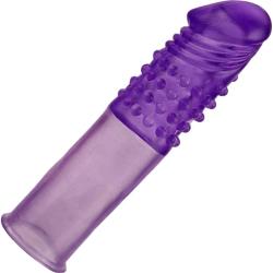 3.5 Inch Extra Length Silicone Penis Extension, Purple