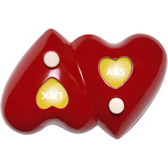 Pipedream Heart 2 Heart Adult Game for Lovers, Red
