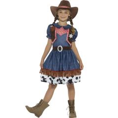 Texan Cowgirl Costume, Child Size Large