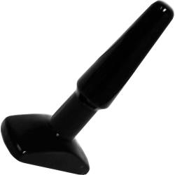 Ignite BumPlug Jelly Butt Plug, 4.75 Inch, Black
