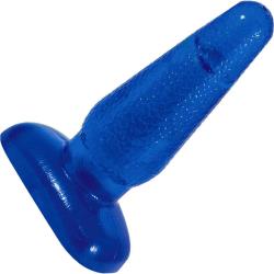 Jelly Butt Plug, 5.25 Inch, Blue