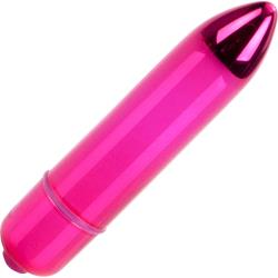 California Exotics High Intensity Waterproof Bullet Vibrator, 3.25 Inch, Pink