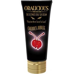 Oralicious: The Ultimate Oral Sex Cream, 2 oz, Cherry