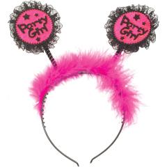 Forum Novelties Party Girl Headband, Pink