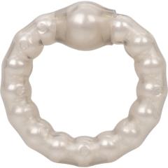 CalExotics Pearl Beaded Prolong Ring, 1.5 Inch, Smoke