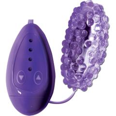 Nasstoys Waterproof Vibrating Bumpy Bullet, 3 Inch, Purple