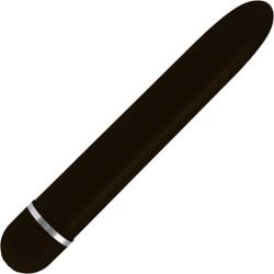 Blush Rose Line Luxuriate Sensual Vibrator, 7 Inch, Black