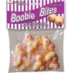 Hott Products Boobie Bites, 3.88 oz, Strawberry