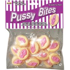 Hott Products Pussy Bites, 3.88 oz, Strawberry