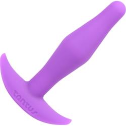 Tantus Little Flirt Silicone Butt Plug, 3.35 Inch, Lilac
