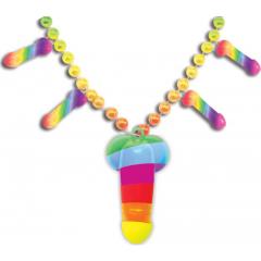 Hott Products Rainbow Pecker Whistle Candy Necklace