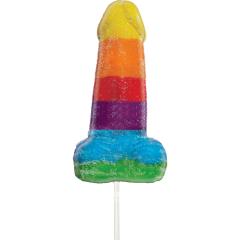 Hot products Rainbow Sweet and Sour Jumbo Gummy Cock Pop