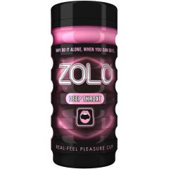 Zolo Deep Throat Premium Real-Feel Pleasure Cup Masturbator for Men