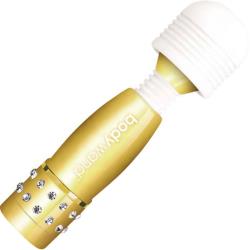 BodyWand Waterproof Vibrating Mini Massager, 4 Inch, Gold